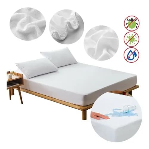 PROTECTOR COLCHON TERRY 120 X 1.90 KR Distrihogar  x 1