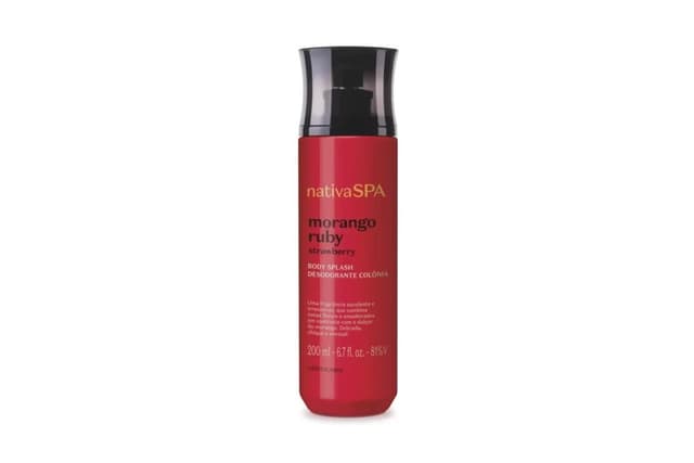 Splash Nativa Spa Morango Ruby 200 Ml