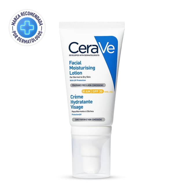Loción Hidratante De Rostro Am Spf30 Cerave 52 Para Piel Normal A Seca Ml