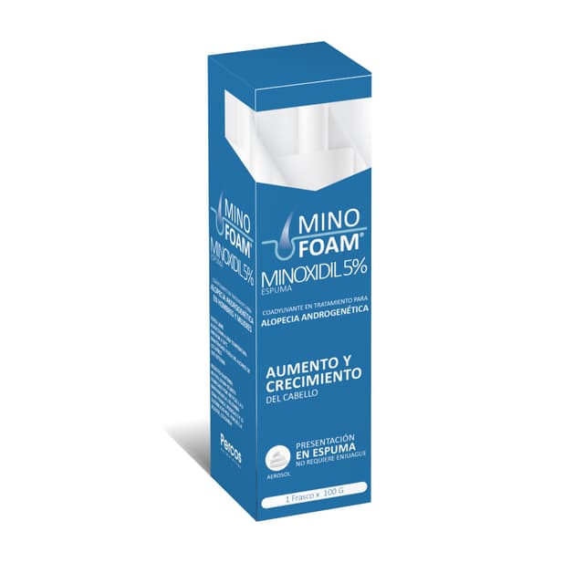 Mino Foam Minoxidil 5% Espuma Capilar Frasco X 100Gr