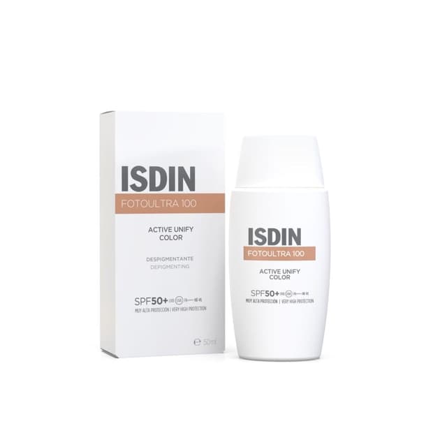 Fotoultra Active Unify Fusion Isdin Frasco X 50Ml Spf50+ Fluid Color