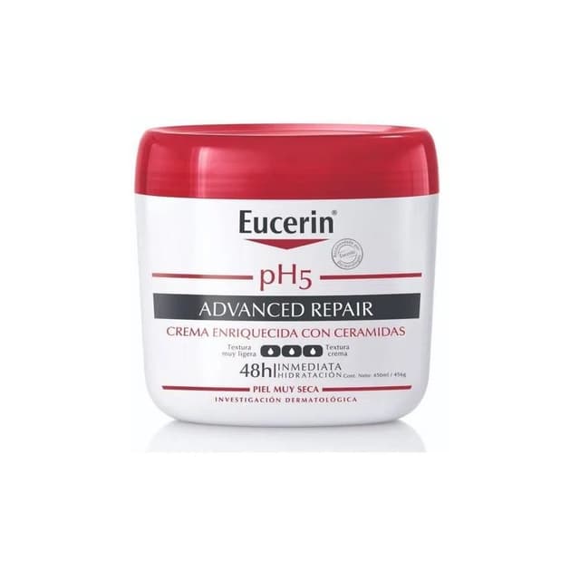 Crema Corporal Reparación Avanzada Eucerin Ph5 Con Ceramidas Frasco 450 Ml