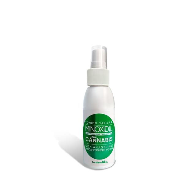Tónico Capilar Minoxidil Oxothiazolidine Carboxylate Con Cannabis, Procapil, Romero Y Quina Frasco X 60Ml