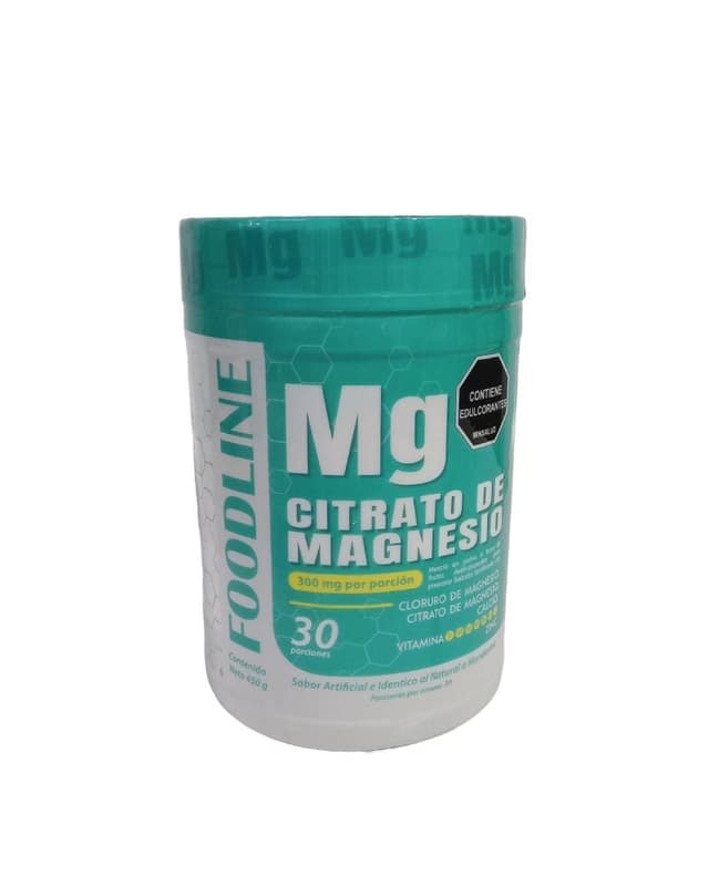 Citrato De Magnesio Foodline Mg Tarro X 450Gr